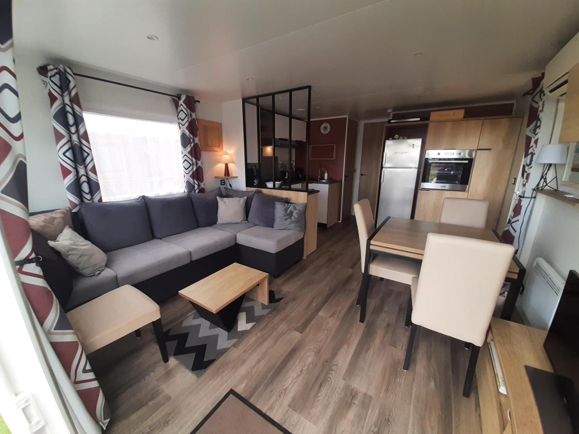 Serenity 565 Au Lac Des Reves-Camping 4 Etoiles-Mobil Home 3Ch-6Pl-Clim-Sdb- Wc Separe-Au Calme, Belle Vue Sur Le Lac, Sans Vis A Vis Lattes Exterior foto